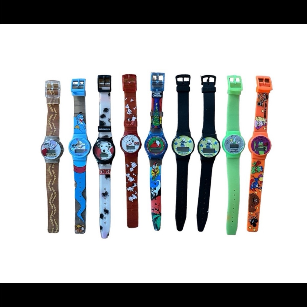Vintage Disney Watches (lot of 9)